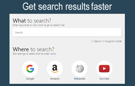 New Tab: Search